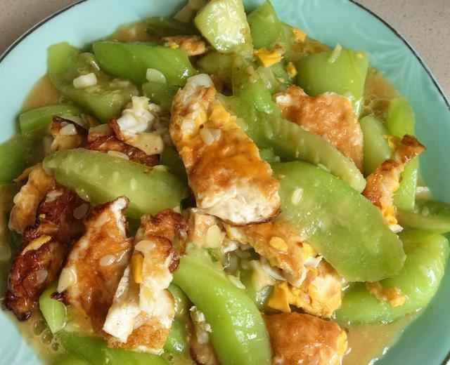 Recipe for Stir-fried Loofah with Eggs (Home-style Dish)