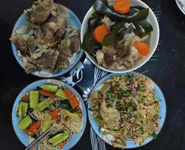 A record of home-style recipes