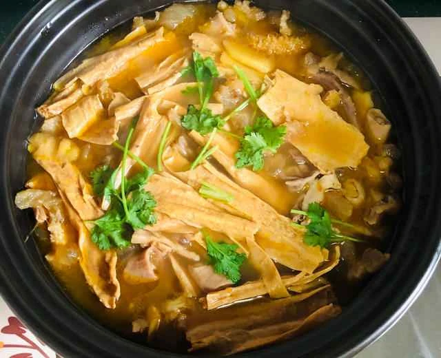 Home-style dish: Braised beef brisket with dried bean curd (rice cooker version), a delicious recipe! 😋