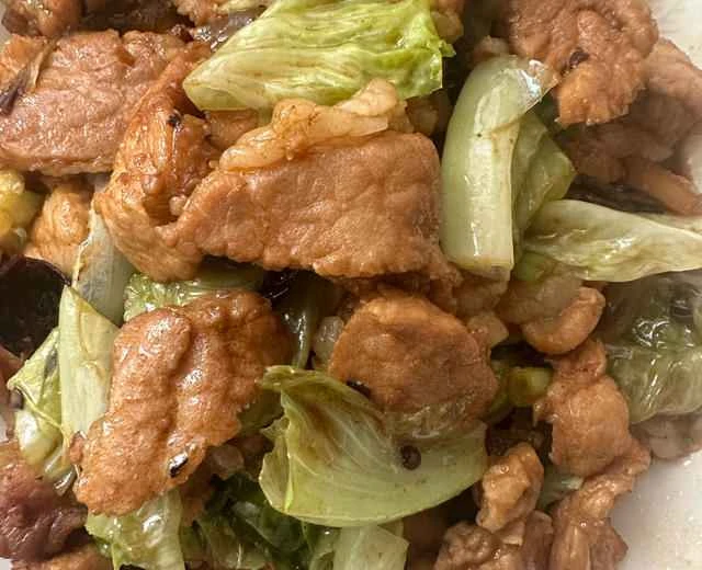 Home-style vegetarian stir-fried meat recipe