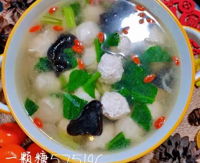 Light and delicious "Chicken Meatball Soup" 🫰🫰🫰 recipe