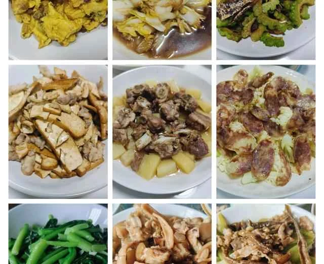 Recipes for everyday meals throughout the four seasons