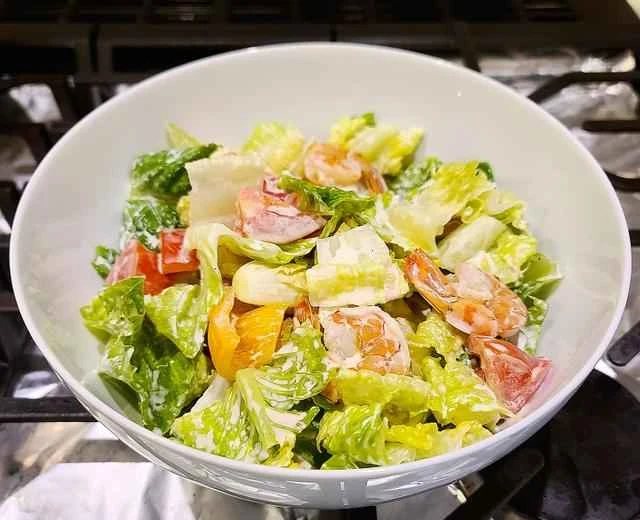 👩‍🍳Romagna Lettuce and Shrimp Salad (Home-Style Dish) Recipe