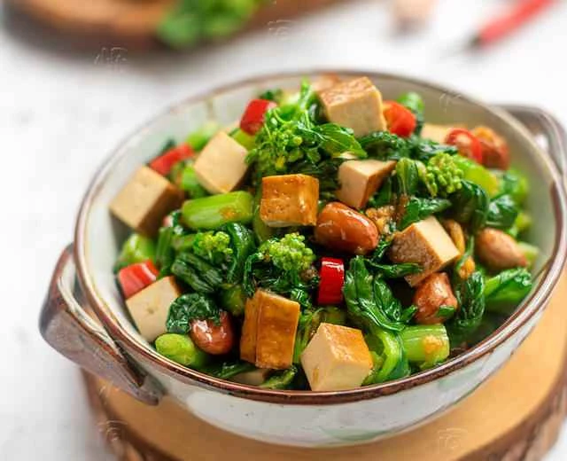 🌱This is how to cook spring rapeseed! A refreshing, delicious, low-calorie, and tasty recipe😋