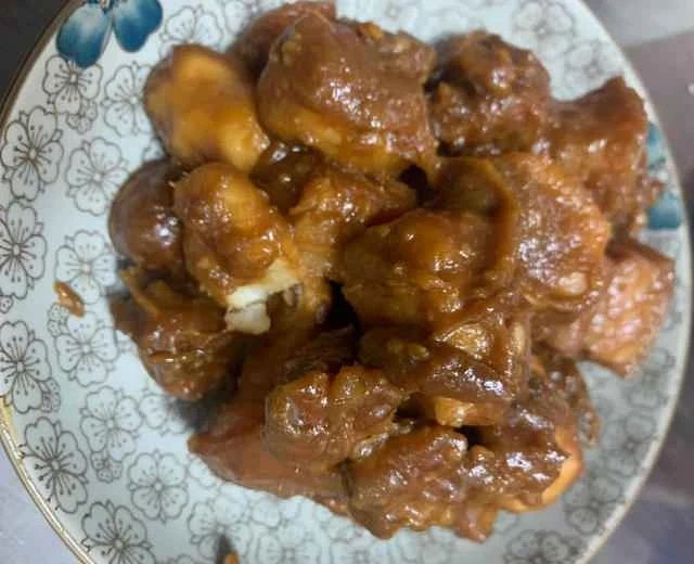 Taro and braised pork recipe