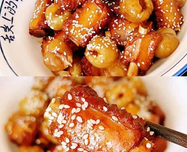 Lychee Baked Pork Ribs Recipe