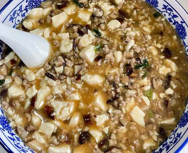 Mushroom, Minced Pork, and Tofu Soup – A Chinese-Style Daily Meal Recipe (258)