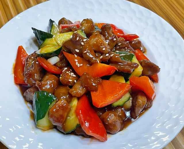 Sweet and Sour Lychee Pork Recipe
