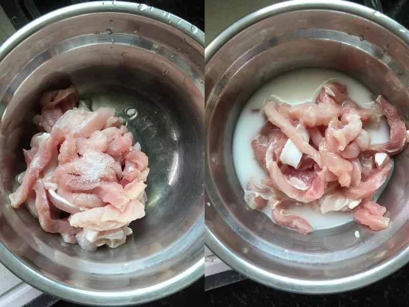 How to make pure milk hand-torn toast: Step 1