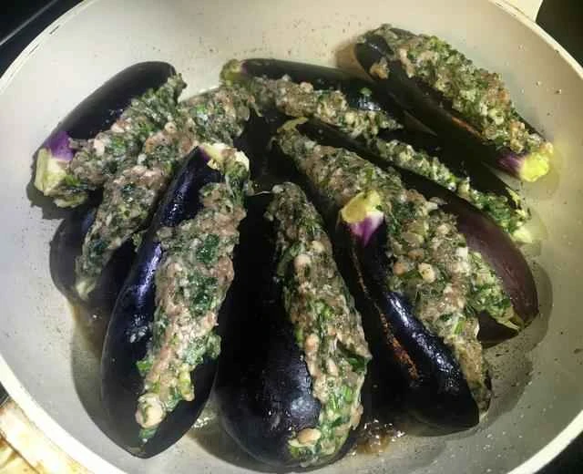 Northeastern Homemade Stuffed Eggplant Recipe
