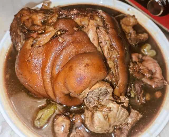Braised pork knuckle recipe