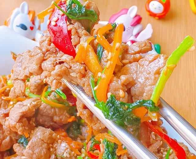 The recipe for stir-fried beef with the tenderest cilantro