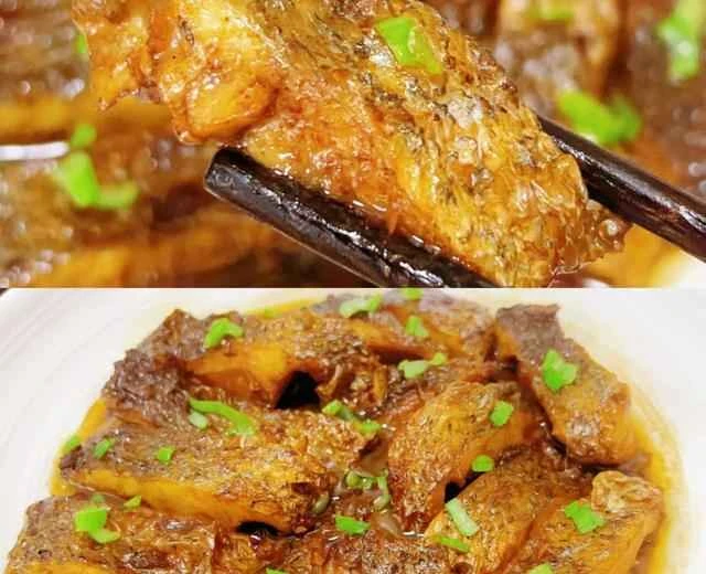 Homemade braised croaker recipe