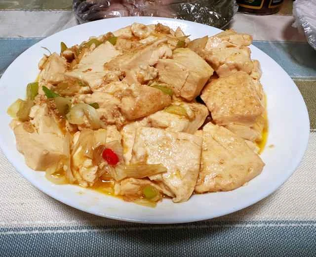 Pan-fried tofu